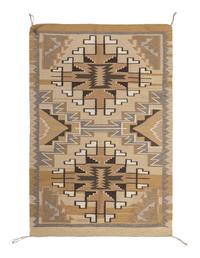 Navajo Two Grey Hills Weaving / Rug
