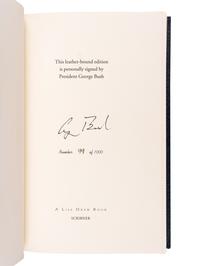 BUSH, George Herbert Walker (1924-2018). All the Best. New York: Scribner, 1999.