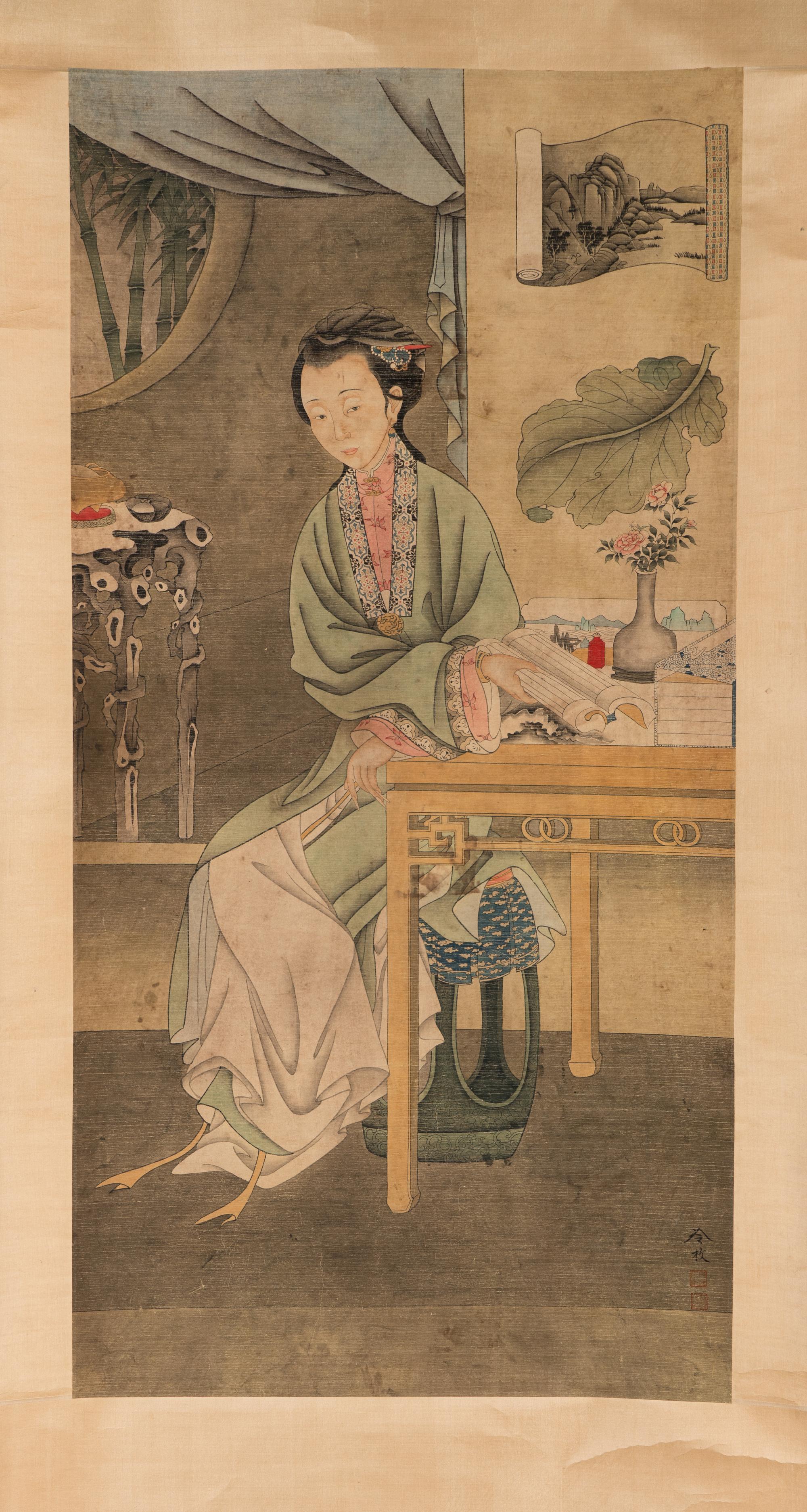 Attributed to Leng Mei (1669-1742) 冷枚（款， 1669-1742 ）