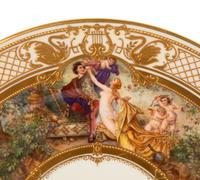 Eight Dresden Ambrosius Lamm Porcelain Opera Cabinet Plates