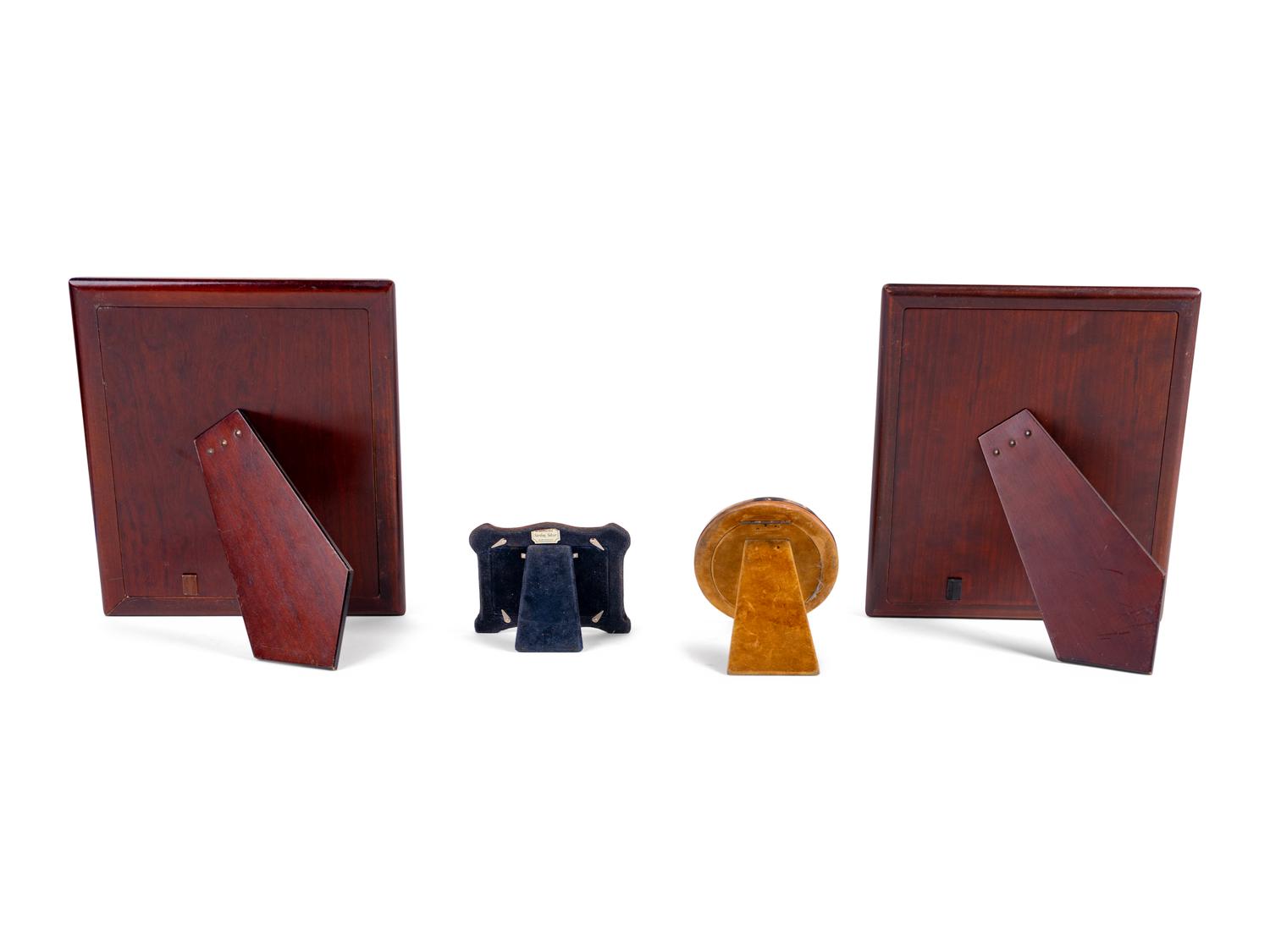 A Collection of Four Silver Picture Frames — 20TH CENTURY