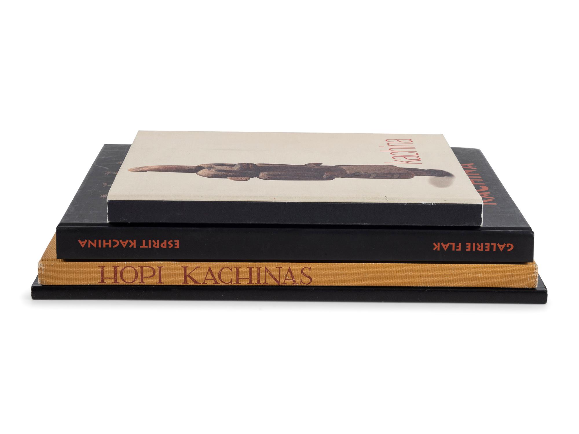 [SOUTHWEST] Group of Books and Catalogues about Katsinas