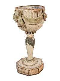 An Italian Painted Pine Jardinière