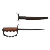 U.S. Model 1917 Trench Knife with Scabbard by American Cutlery Company