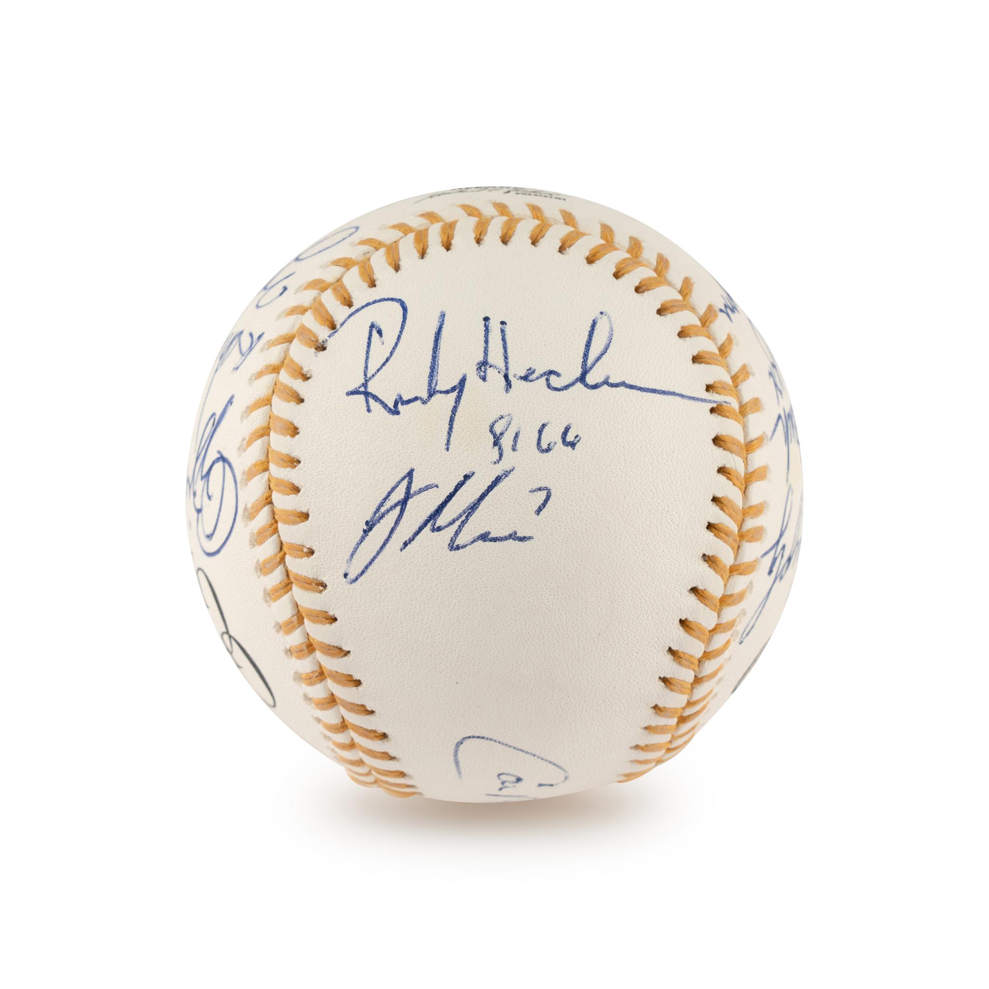A Gold Glove Winners Multi Signed Autograph Baseball (Beckett Authentication Services)