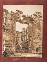 [EARLY PHOTOGRAPHY]. TEMPLE, C. Warren, photographer. Album containing photographs of the Holy Land. [Ca early 20th century].