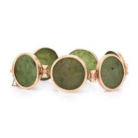 Jade and Yellow Gold Bracelet