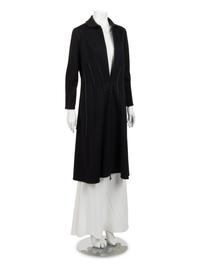 Ralph Rucci Wool Knit Zip Front Dress
