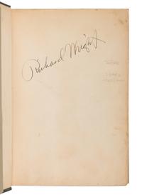 [AFRICAN AMERICAN LITERATURE]. WRIGHT, Richard (1908-1960). Native Son. New York & London: Harper & Brothers Publishers, 1940.
