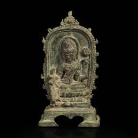 A Javanese bronze figure of a bodhisattva 爪哇六臂观音铜造像 Probably 9th-10th century ????????