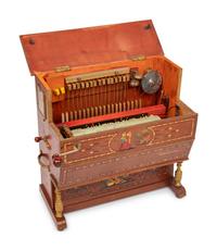 A Miniature Spanish Barrel Piano by Vervena