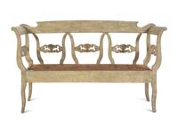 An Italian Painted Settee