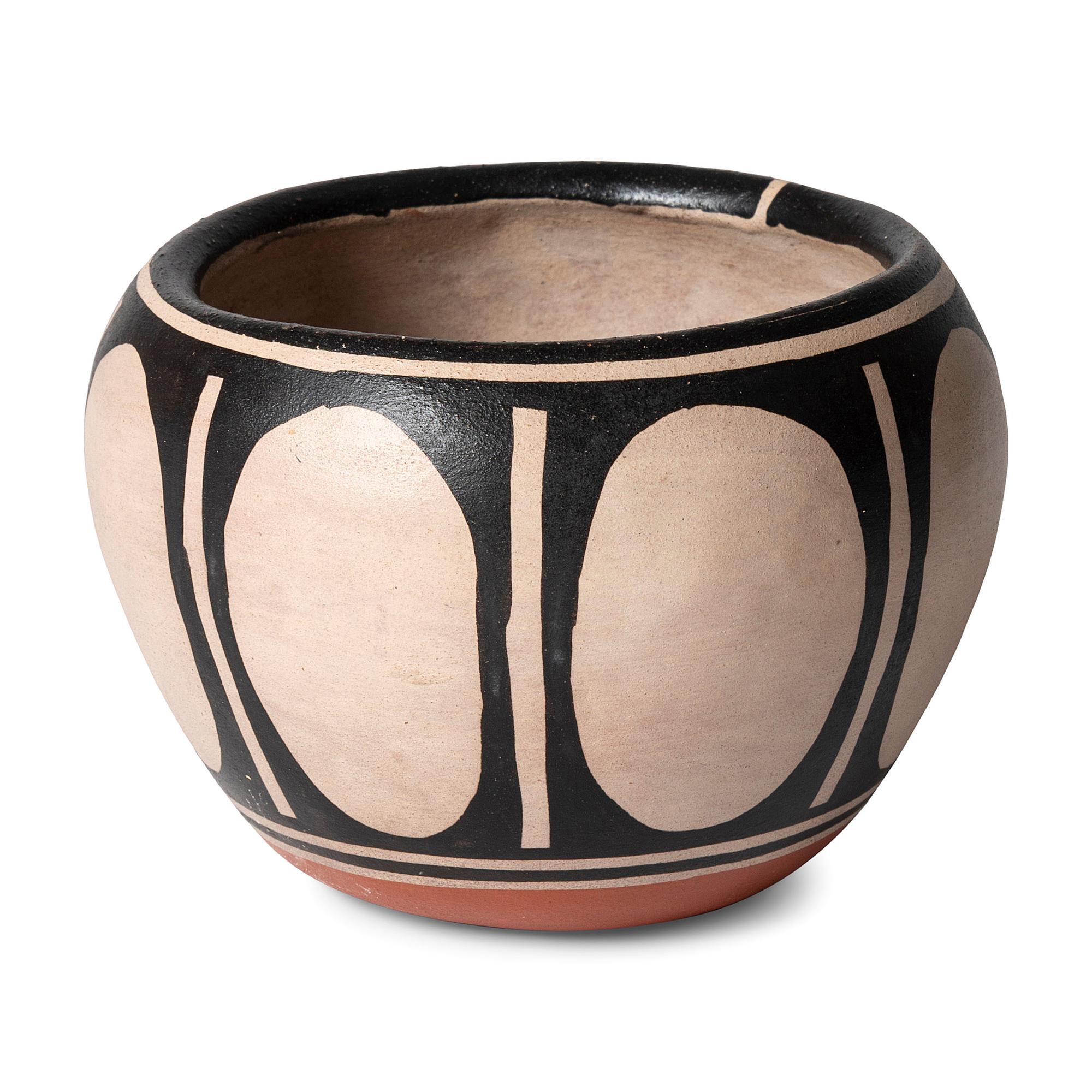 Polychrome Pottery Bowl, with Turtle