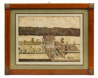 Artist Unknown, (Northern European School, 18th century), Landhaus and Garden