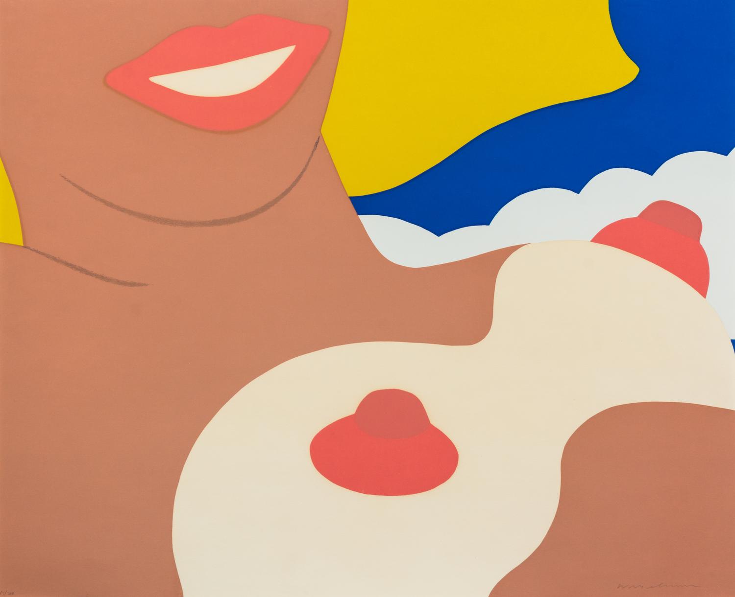 Tom Wesselmann, (American, 1931-2004), Nude, 1965 (from 11 Pop Artists, Vol. 11)
