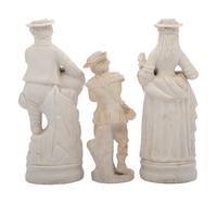 A Pair of Bisque Porcelain Figures