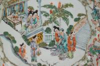 Eight Chinese Famille Rose Porcelain Plates