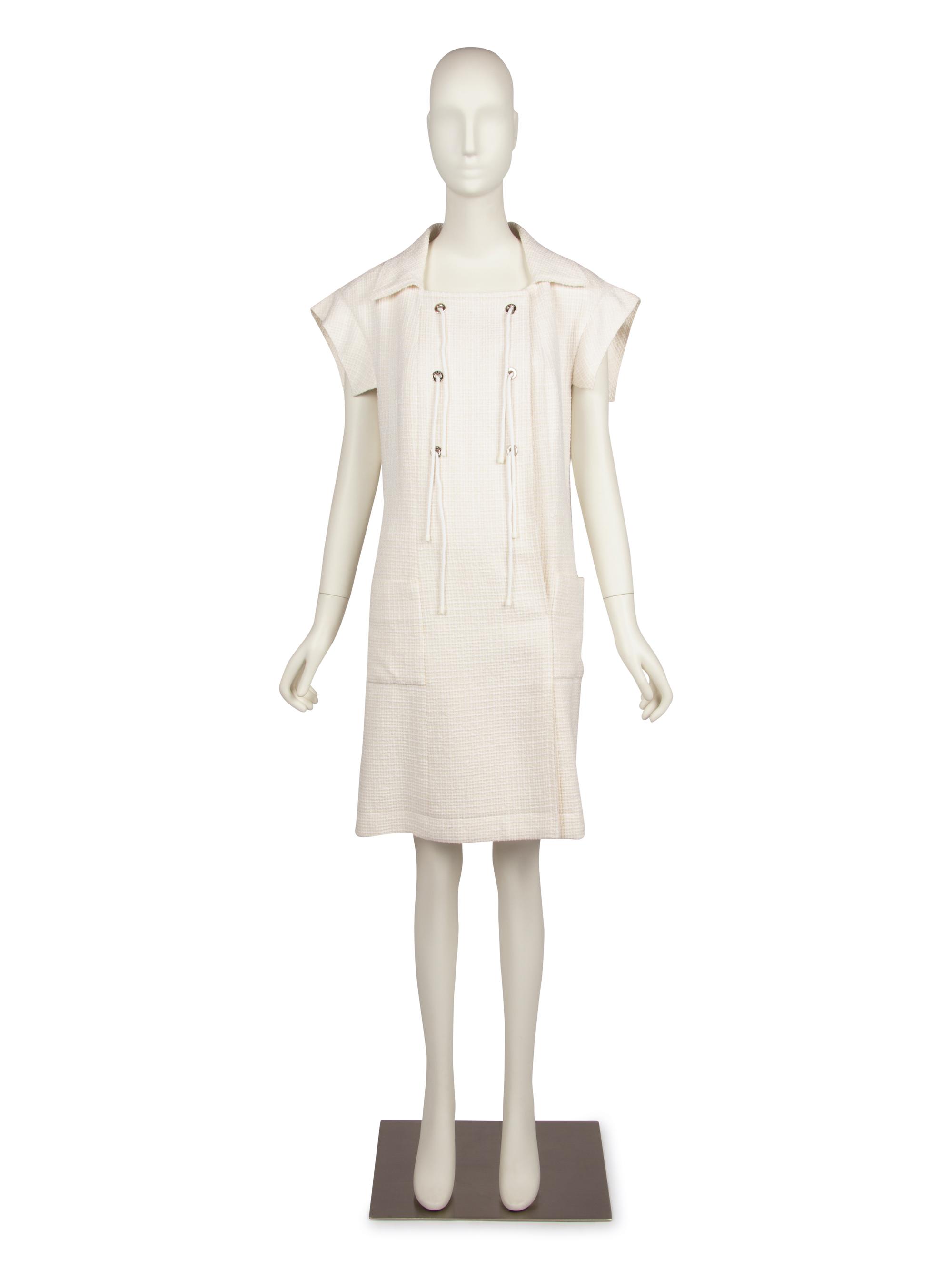 Chanel White Dress, Cruise 2007