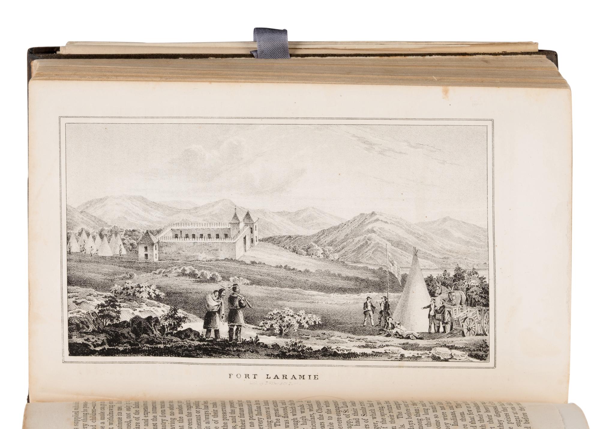 Fremont, John Charles (1813-1890). Report of The Exploring Expedition to The Rocky Mountains in the year 1842, and to Oregon and North California in the years 1843-'44 . Washington, D. C.: Printed by Order of the Senate, by Gales and Seaton, 1845.