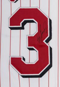 A Ken Griffey Jr. Cincinnati Reds Signed Autograph Jersey Display (Beckett Authentication Services),