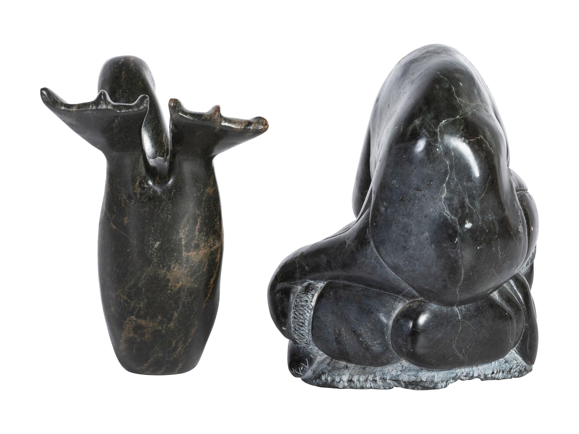 Soapstone Seal Carving, PLUS