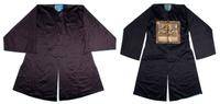 A Group of Two Chinese Silk Mens' Surcoats, Length of longest 47 inches.