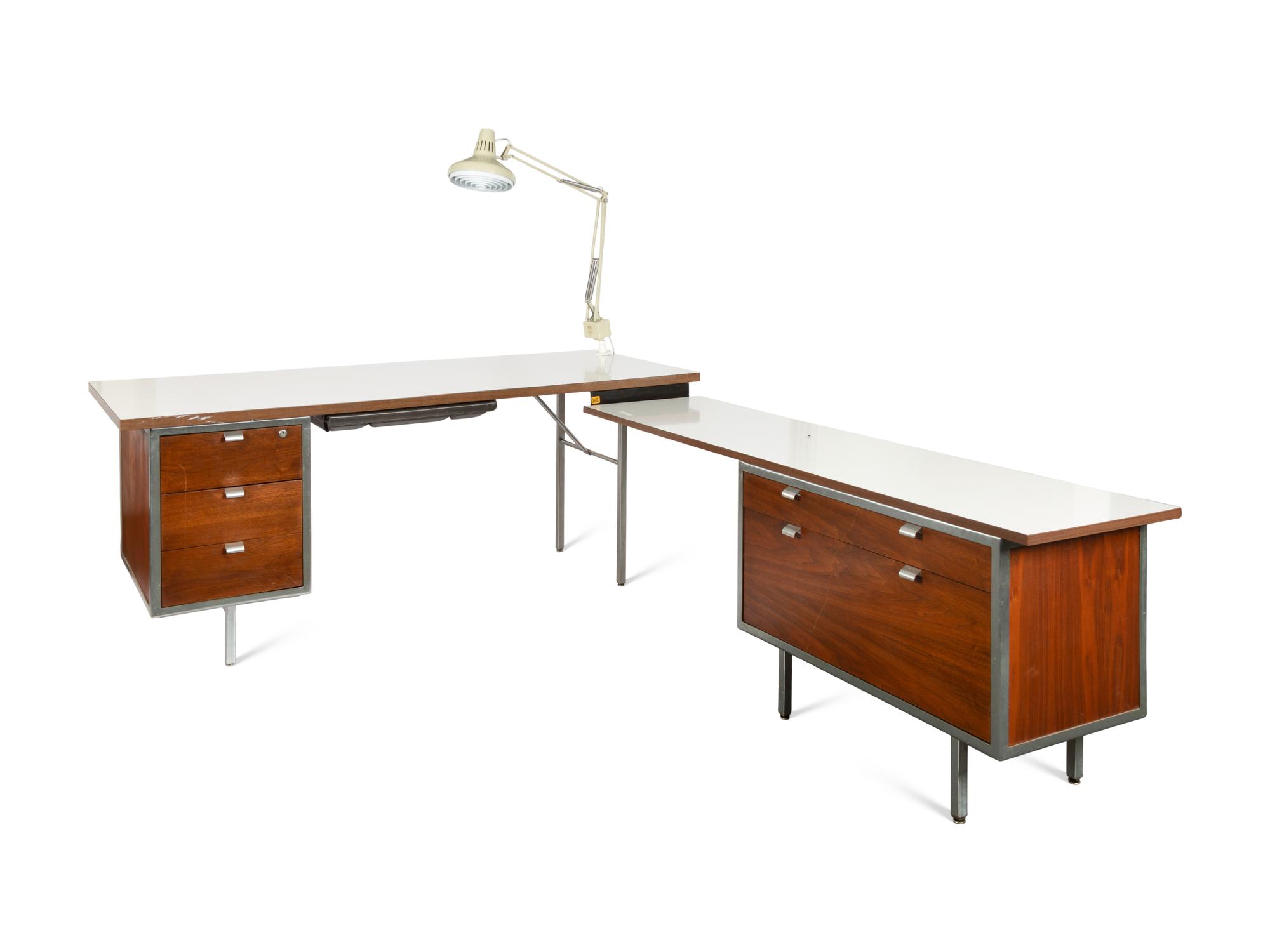 A Modular Desk System by George Nelson for Herman Miller