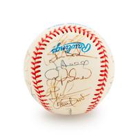 A Group of 19 Los Angeles Angels Signed Baseballs,