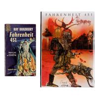 [Steadman, Ralph (b. 1936), illustrator]. -- Bradbury, Ray (1920-2012). Fahrenheit 451 . Los Angeles: Graham, 2005.