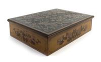 A Japanese Traveling Vanity Case Width 15 7/8 inches.