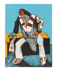 Another Deco Indian, Artist's Proof