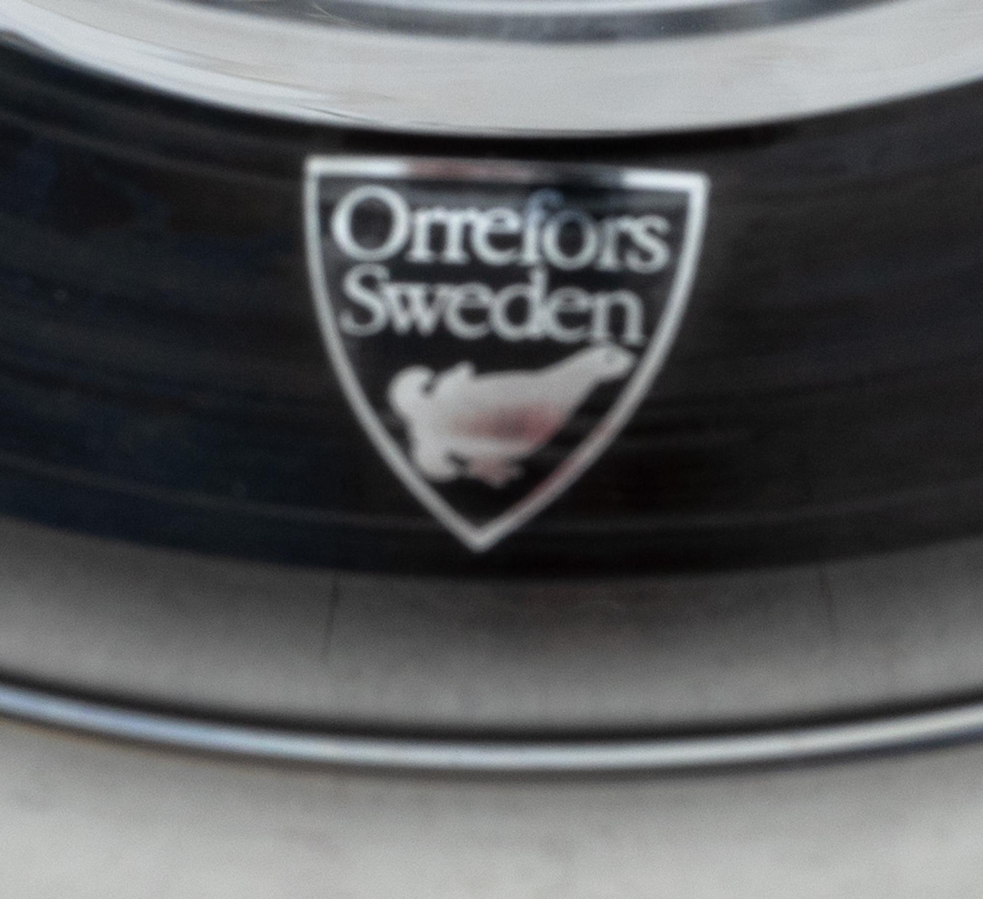 An Orrefors Nobel Thirty-Three Piece Stemware Service