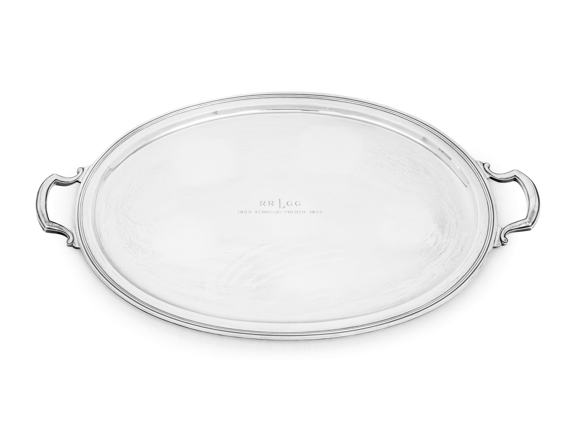 A Tiffany and Co. Silver Tray