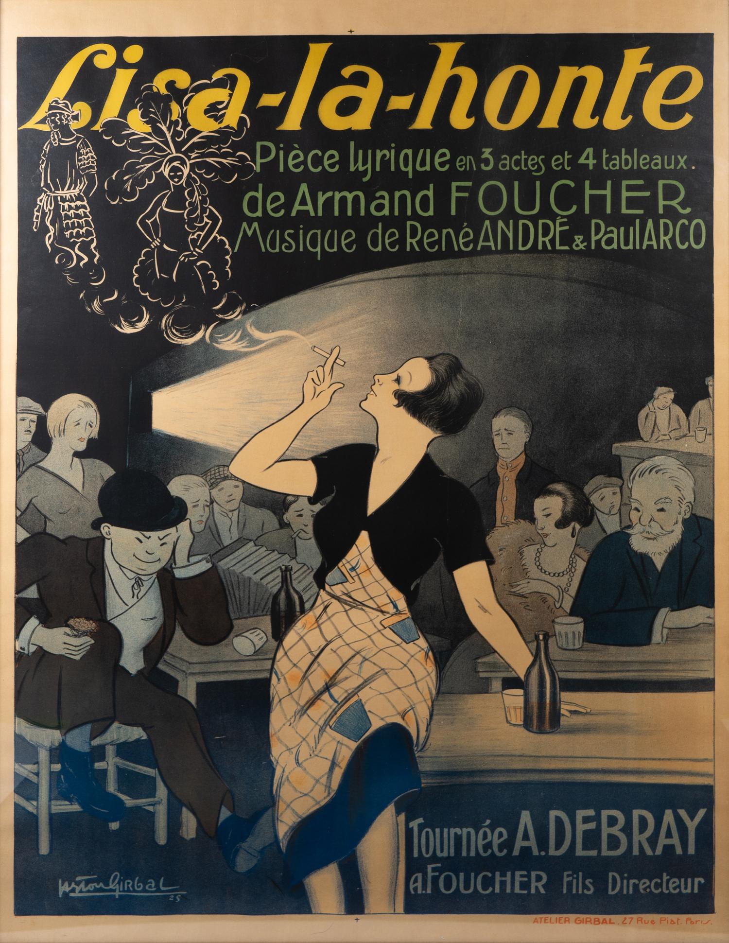 Lisa-la-honte, 1925