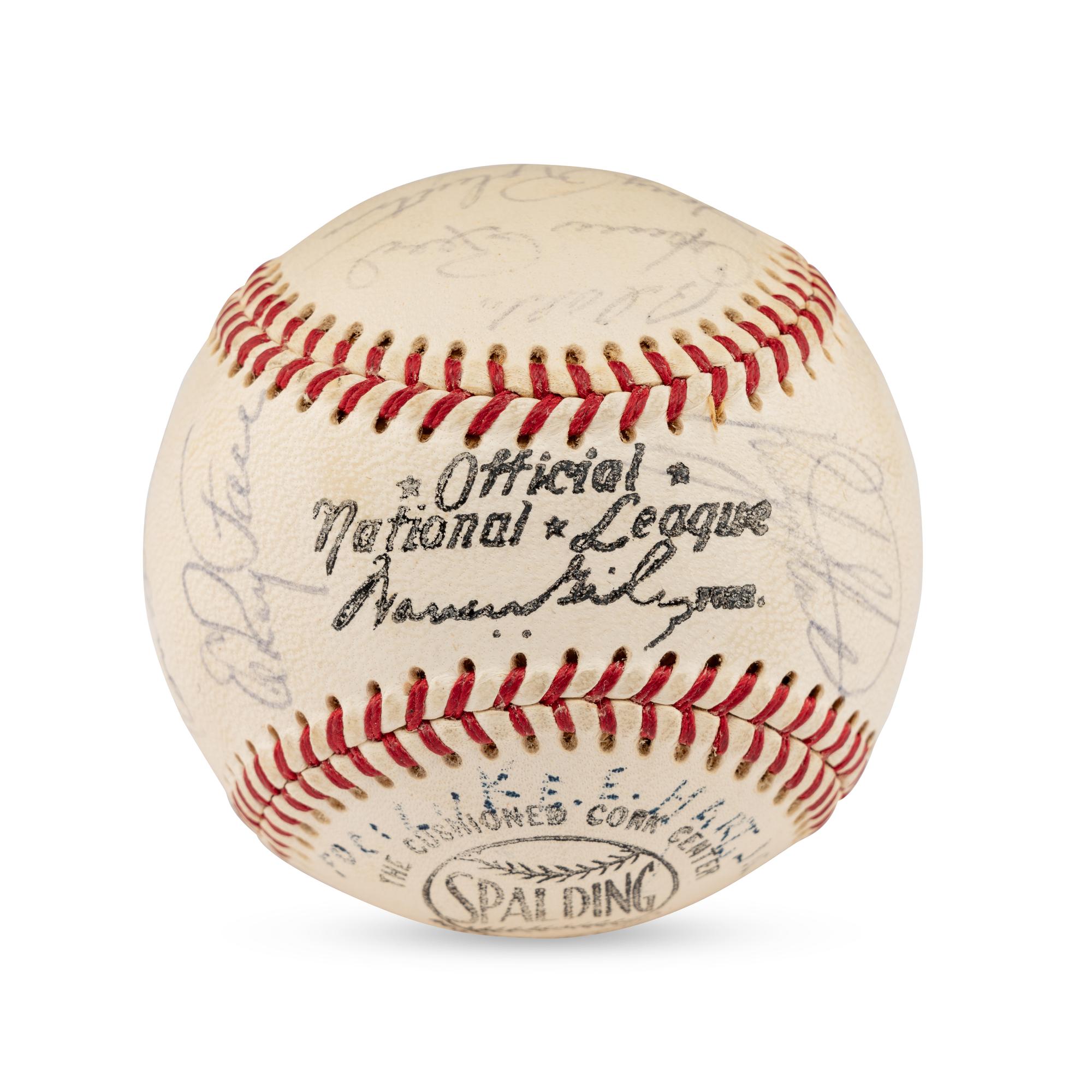 A 1969 Montreal Expos Inaugural Season Team Signed Autograph Baseball (Beckett Authentication Services)