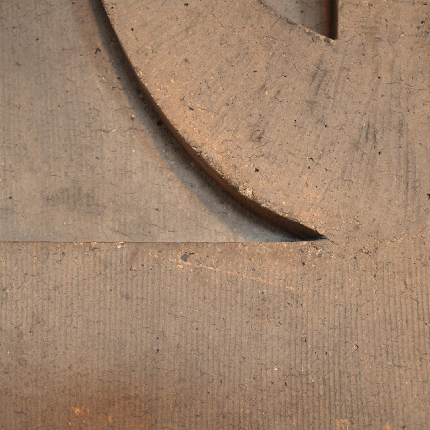 A Sullivan Designed Terra Cotta Facade Fragment from the St. Nicholas Hotel 22" W x 7.5" D x 23" H — United States, Circa 1894