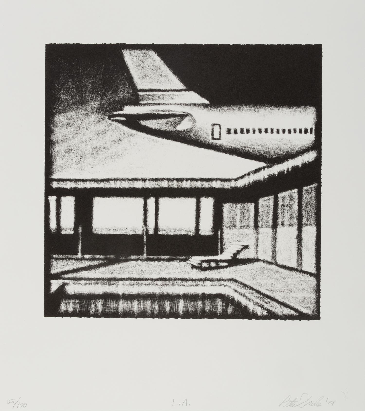 Collection of eight prints from the Print Club of Albany