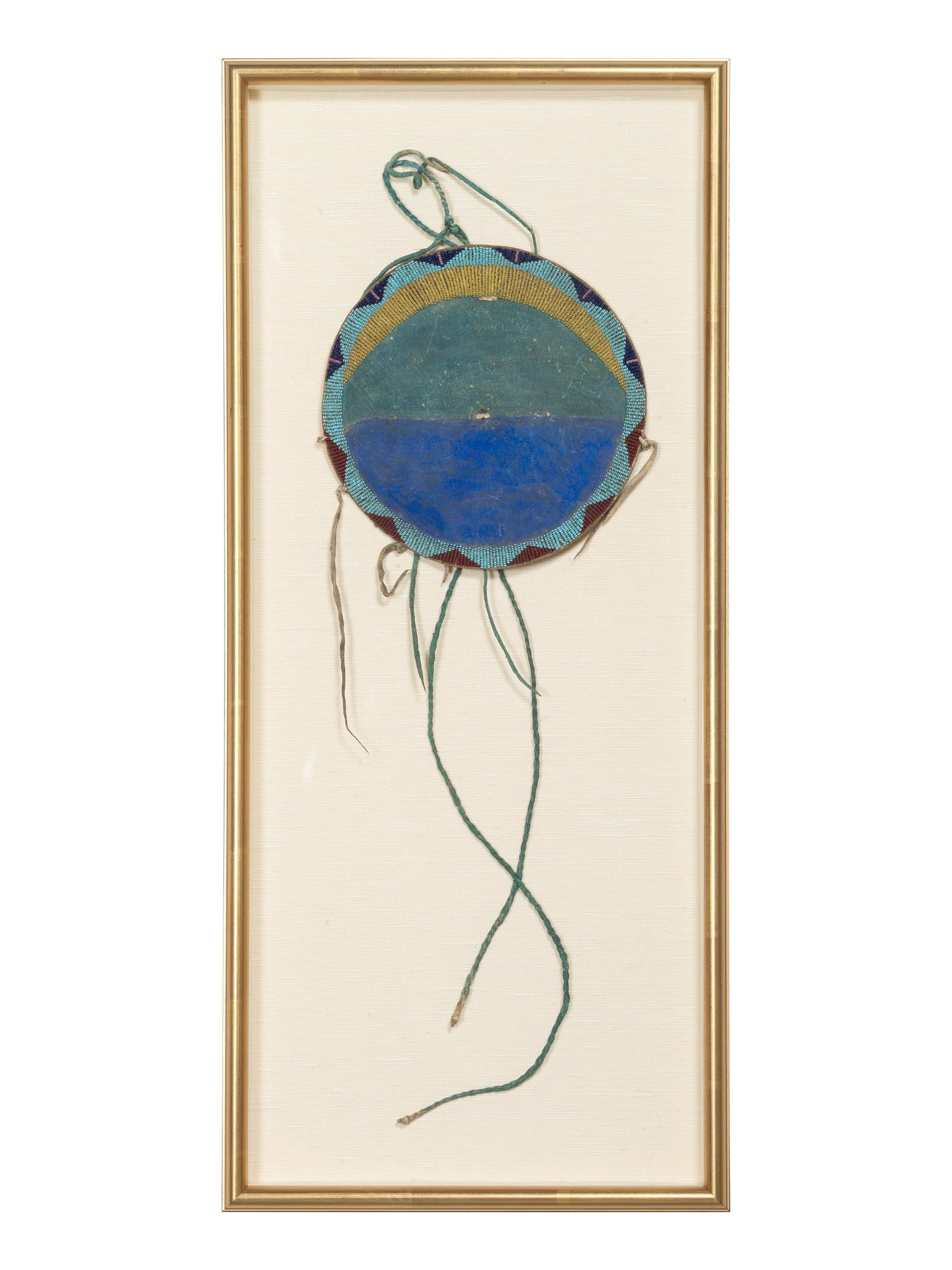 Northern Plains Painted Miniature Shield