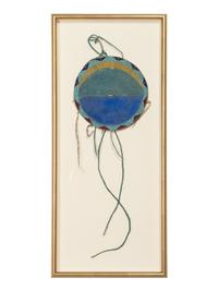 Northern Plains Painted Miniature Shield