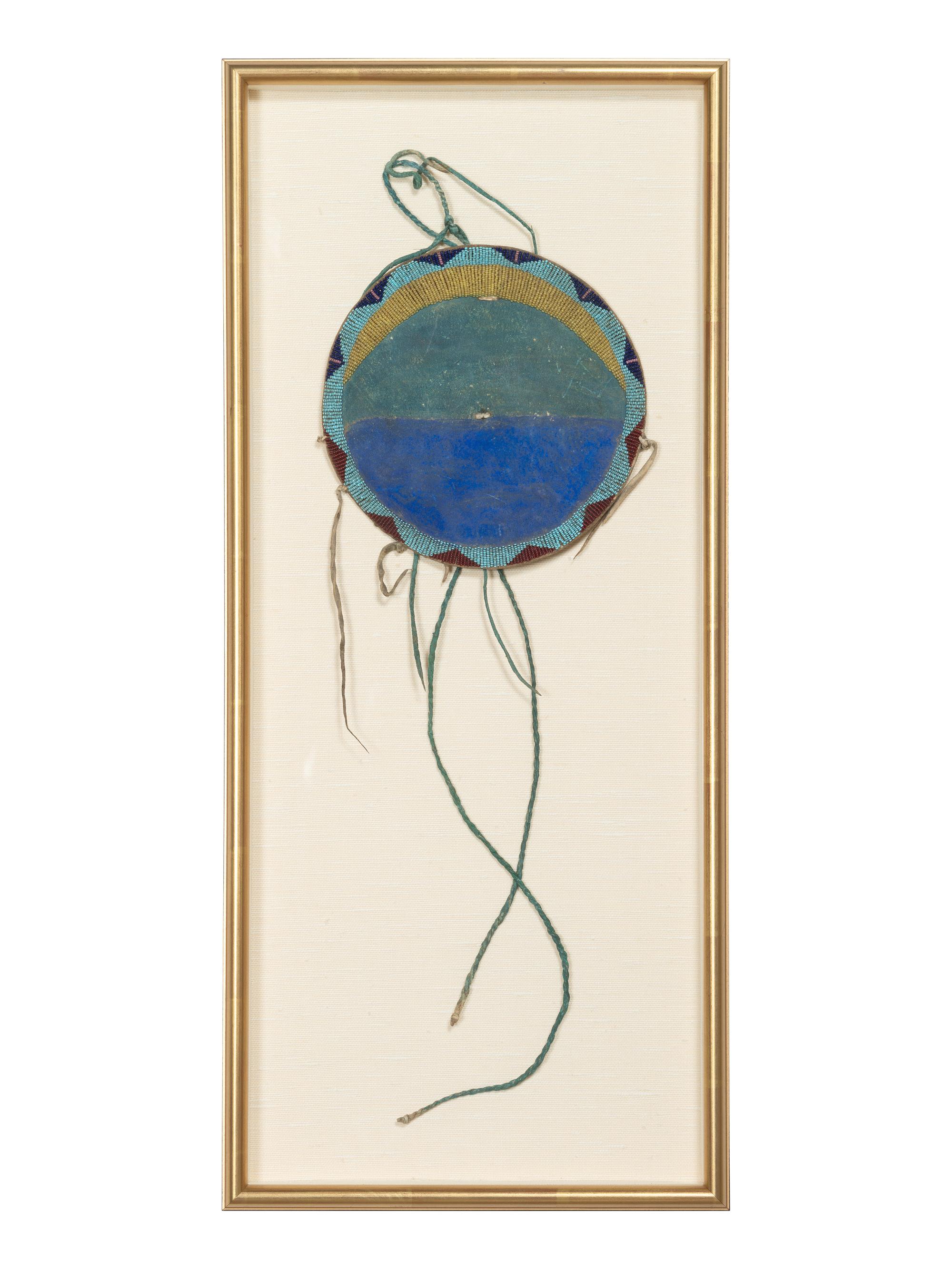 Northern Plains Painted Miniature Shield