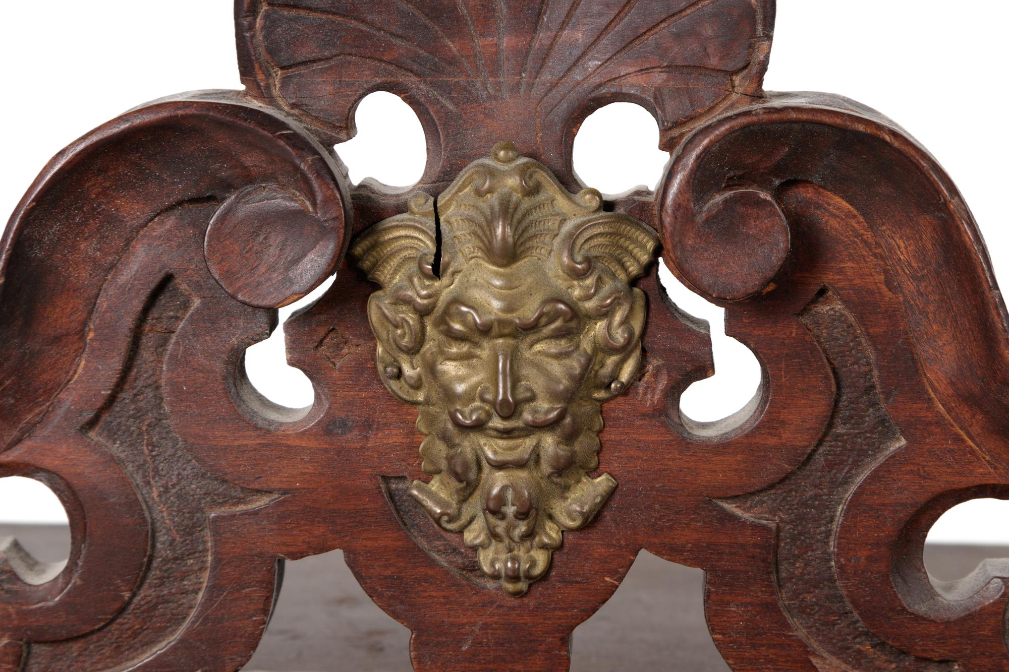 A Continental Table Top Walnut Cabinet