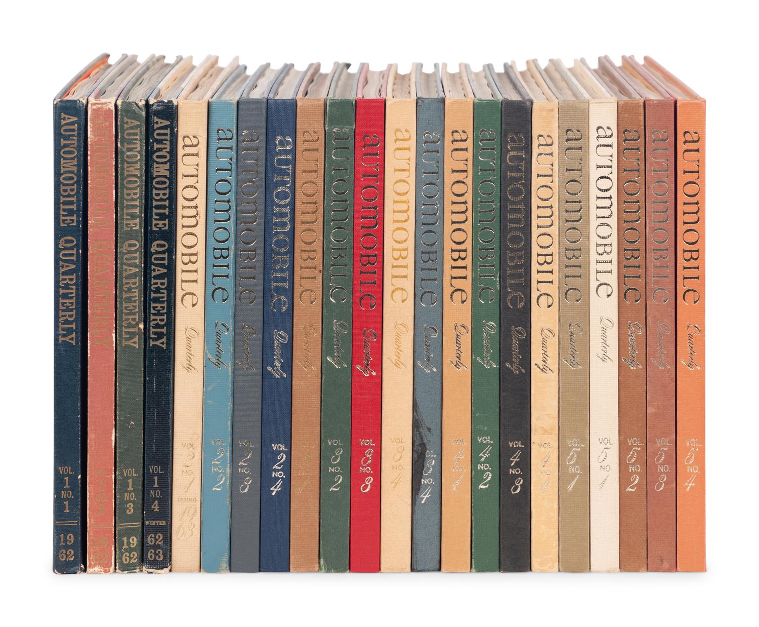 AUTOMOBILE QUARTERLY. BAILEY, L. Scott, editor (1924-2012). Automobile Quarterly. A nearly complete run from 1962-2009.
