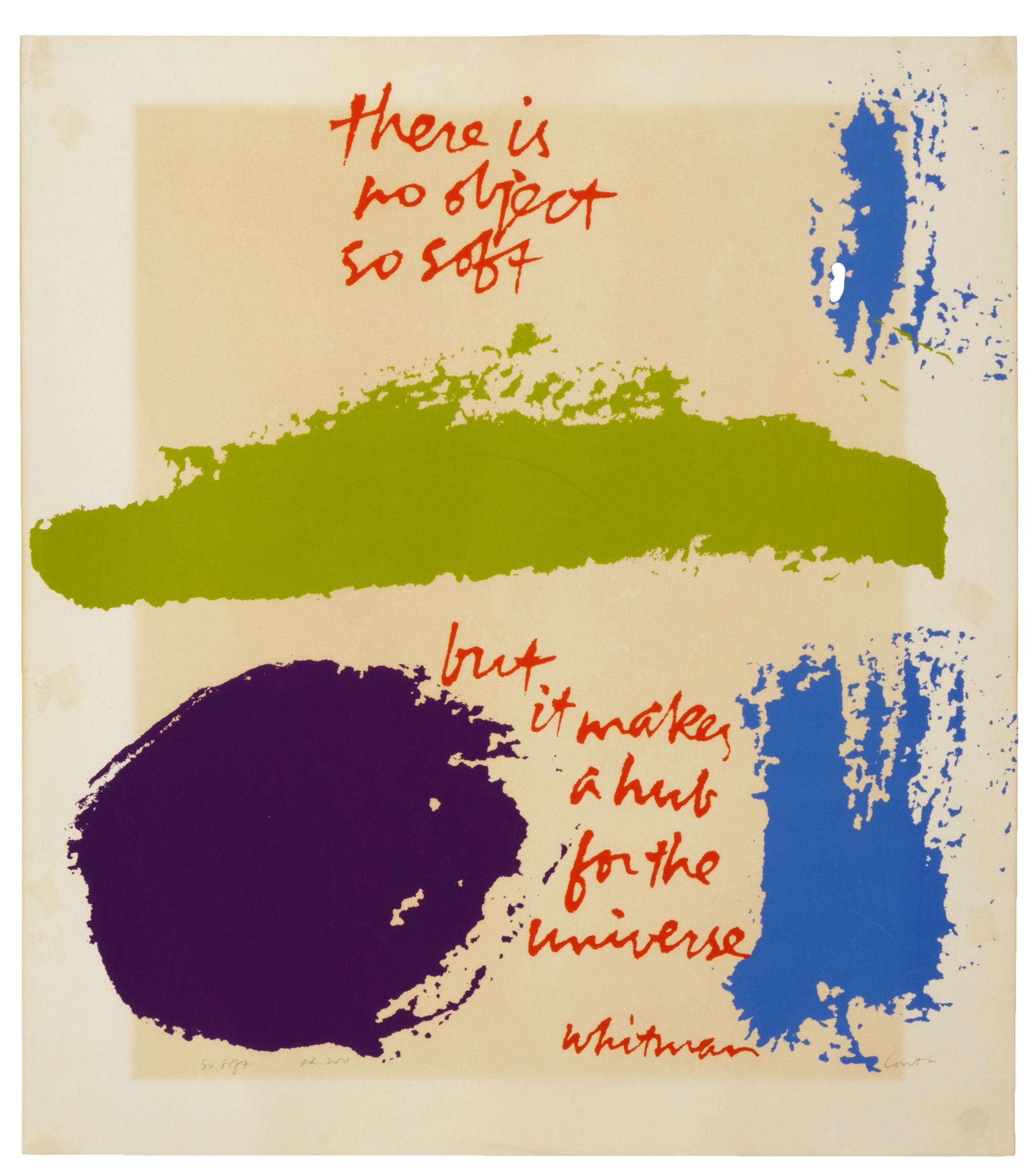 That Man Loves, There is No Object so Soft (a pair of prints)