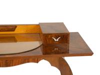 A French Art Deco Walnut and Lemon Wood Dressing Table — Early 20th Century