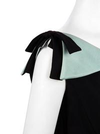 Collection of Four Designer Dresses: One Scaasi Two-Piece Ensemble, One Bill Blass, One Louis Feraud, and One Jo Copeland, 1970s
