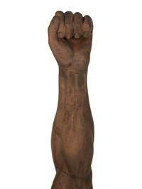 A Pair of Venetian Style Carved Wood Arm-Form Sconces