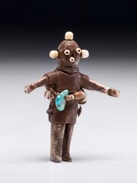 Carved Bone Figure, Mudhead