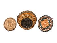 Hopi Third Mesa Polychrome Baskets