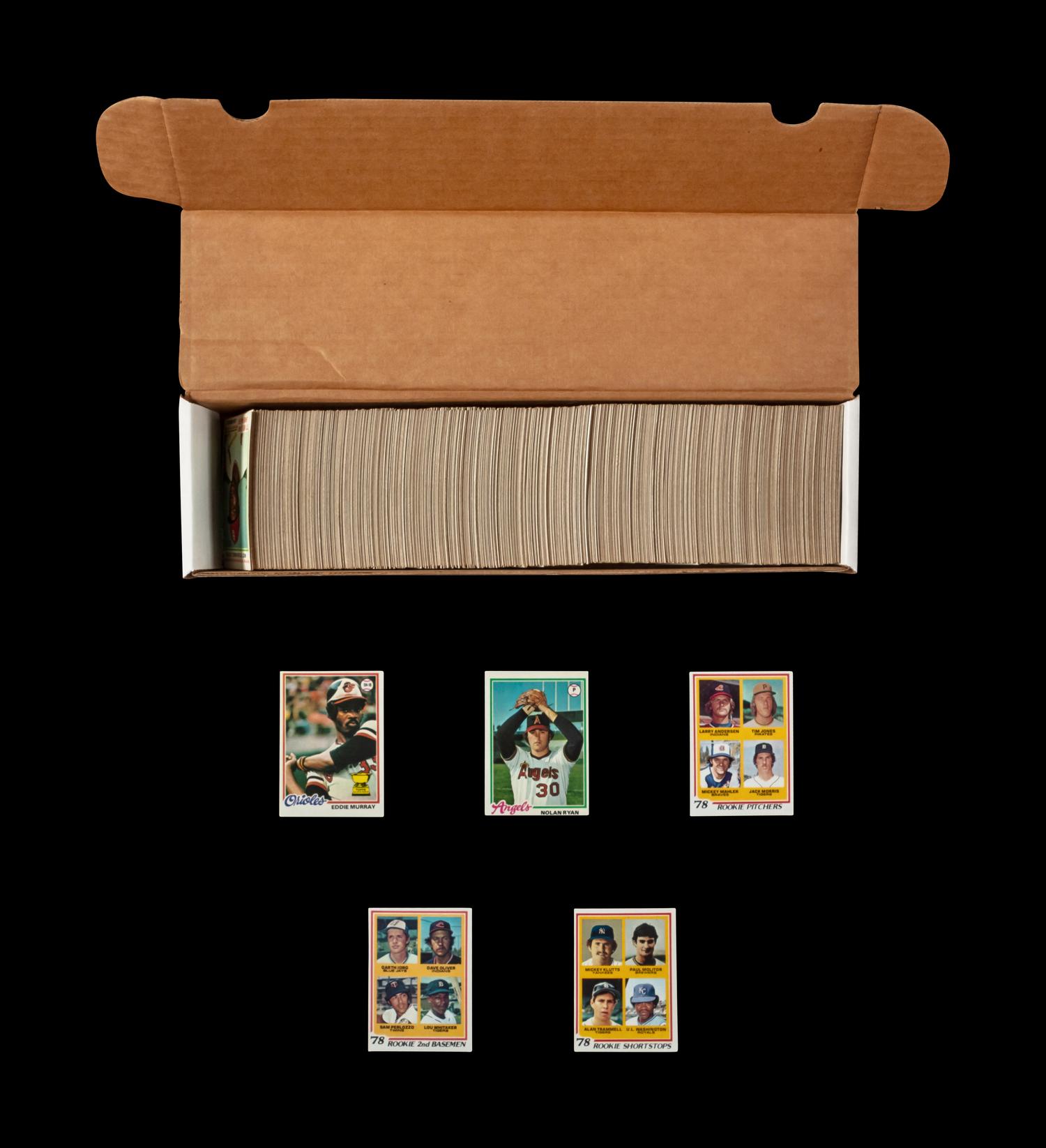A Complete Set of 1978 Topps Baseball Cards (726/726)