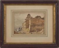 William Daniell (British, 1769–1837) - View of Castle in India